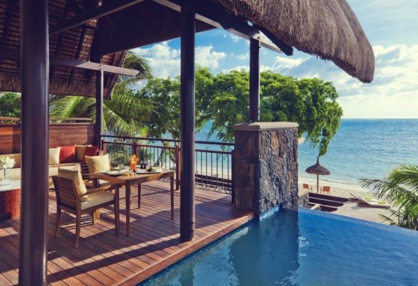 Oceanfront Suite at The Angsana Balaclava halal friendly honeymoons in Mauritius - Image