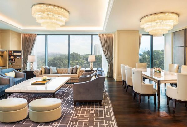 Suites at the St. Regis halal friendly hotels in Kuala Lumpur - Image