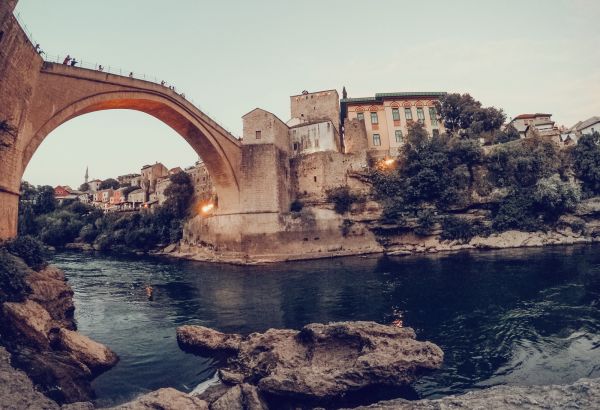 bosnia Mostar bridge sight history - Image