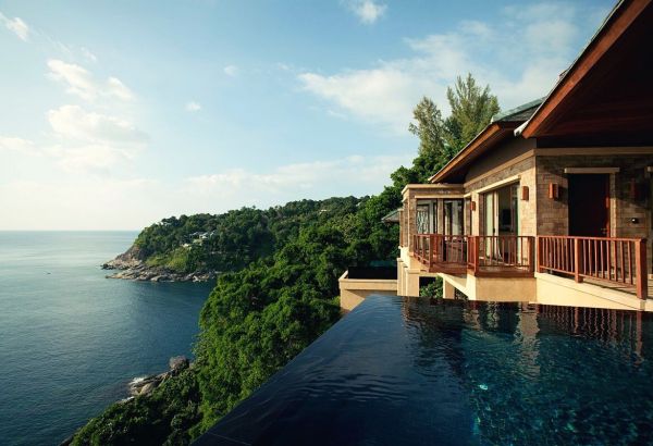The Clifftop villas at Paresa halal friendly family holidays in Thailand - Image