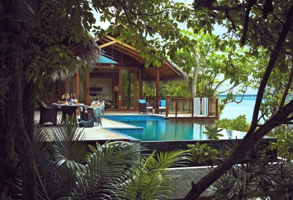 The Trehouse villa at the Shangri-La Muslim friendly private villas to The Maldives - Image