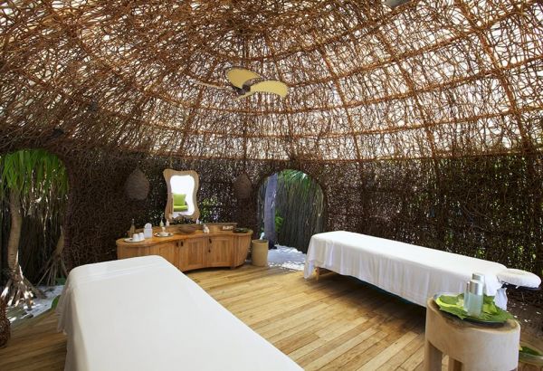 The spa at the Six Senses Laamu Muslim friendly honeymoons and holidays to The Maldives - Image