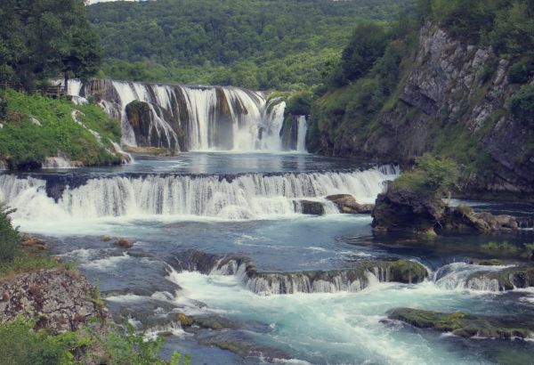 waterfalls bosnia sights  - Image